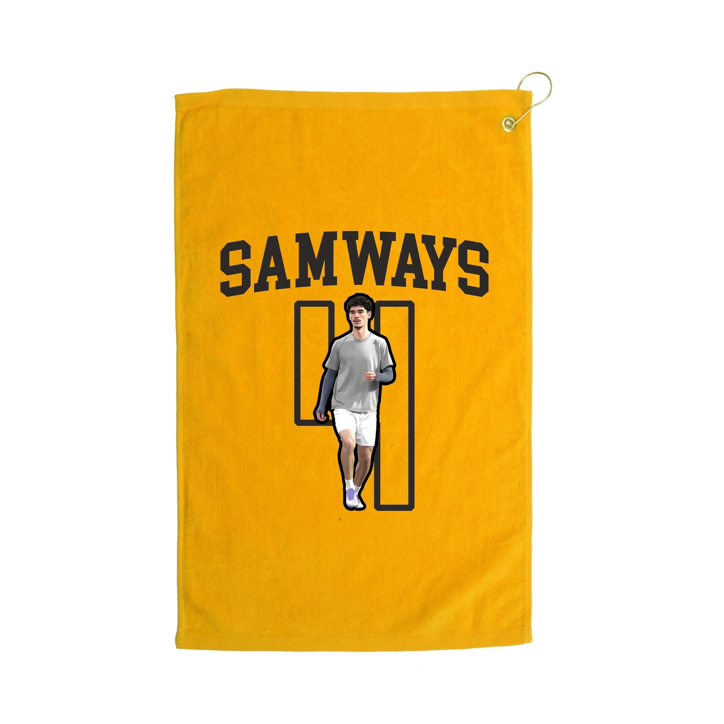 Golf Towel — Shirsey in Gold