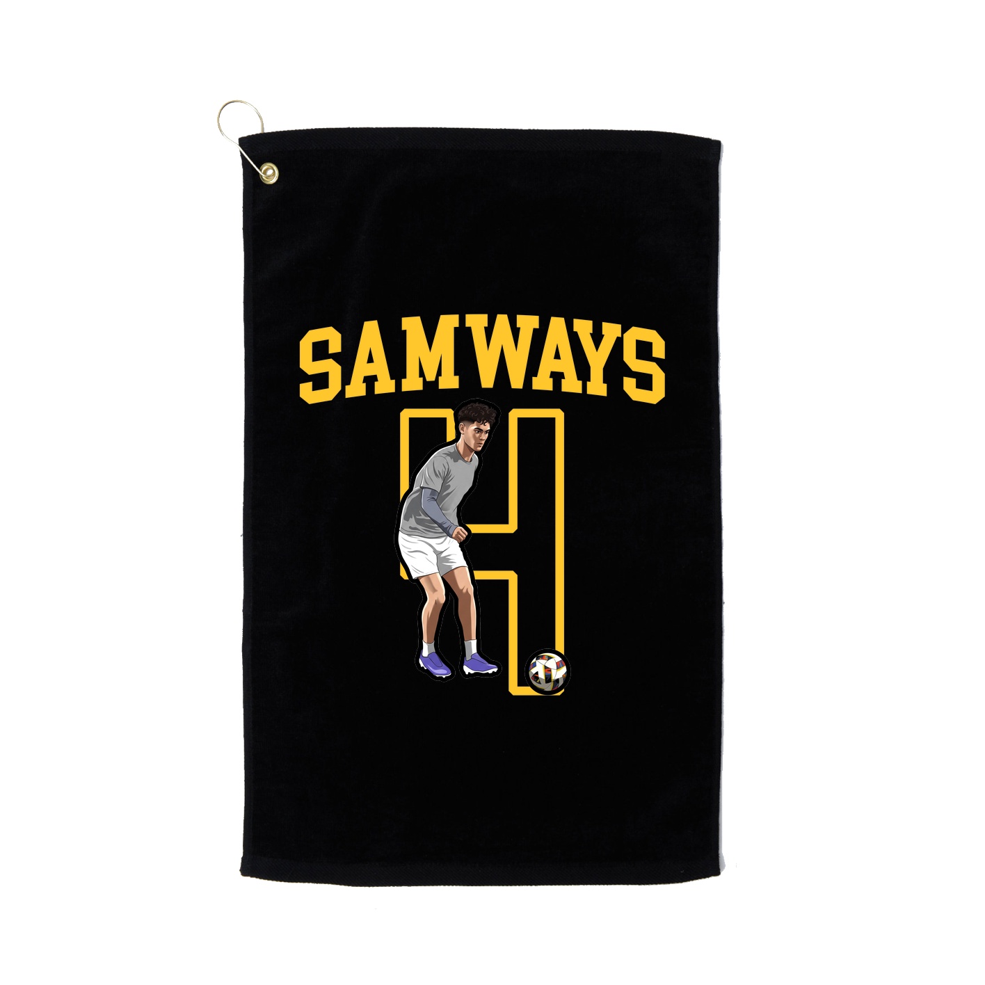 Golf Towel — Shirsey in Black