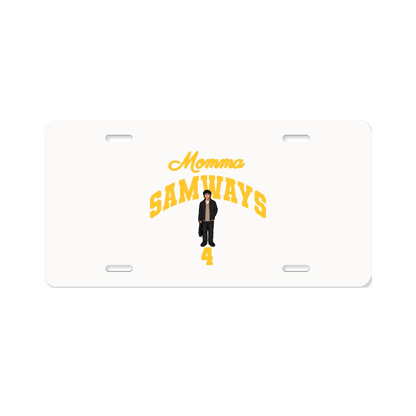 License Plate — Mothers Day Arch in Classic