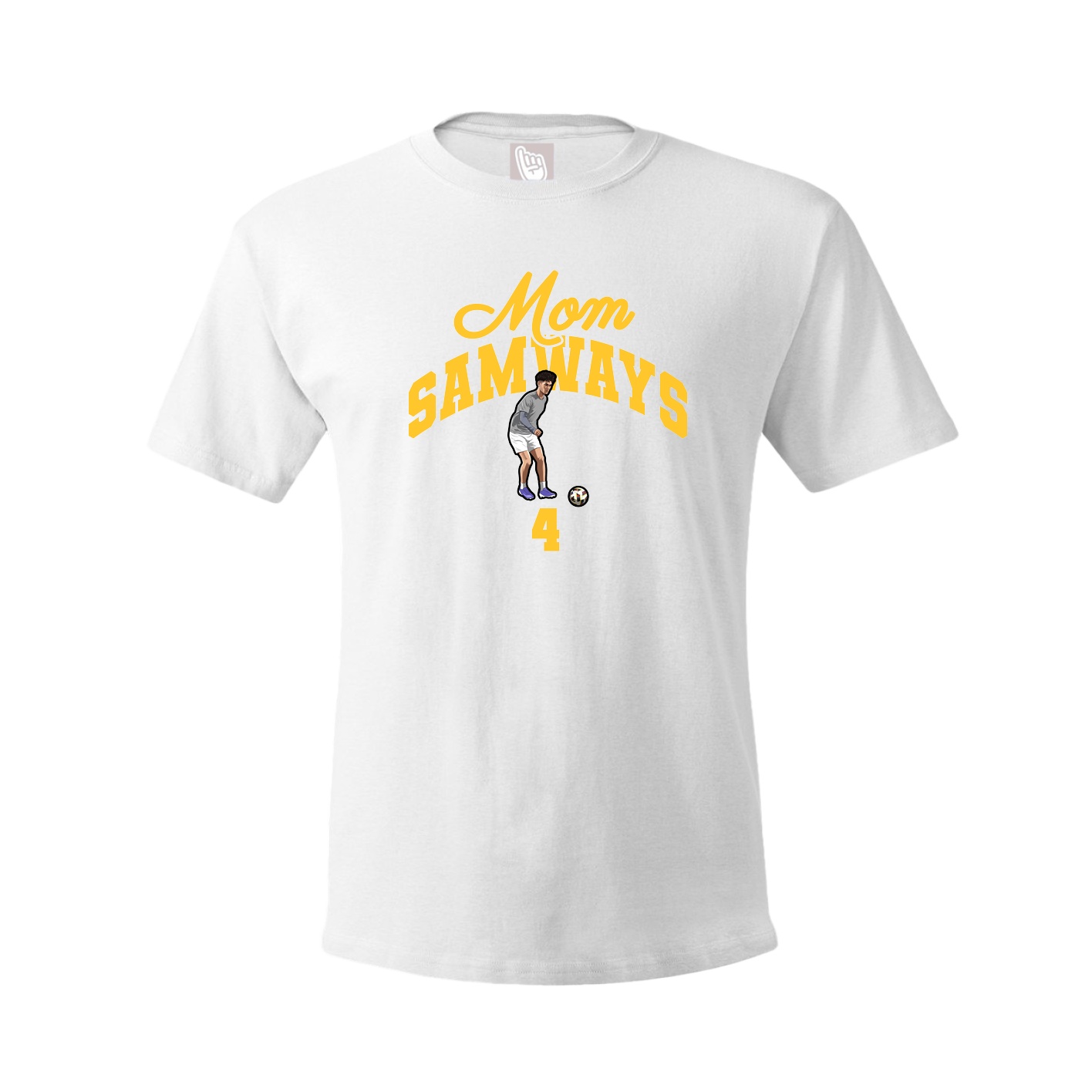 Youth Tee — Mothers Day Arch in White