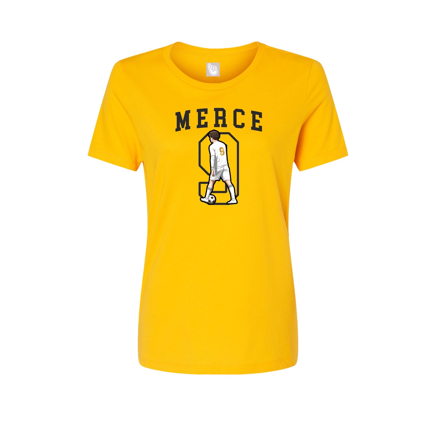 Womens Tee — Shirsey in Gold