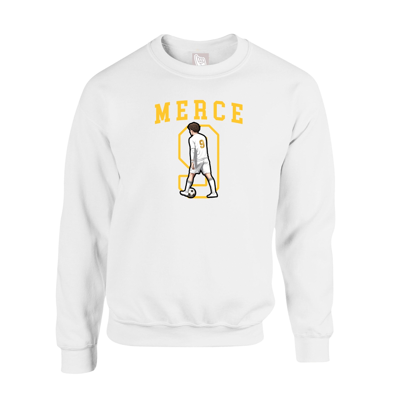 Fleece Crew — Shirsey in White