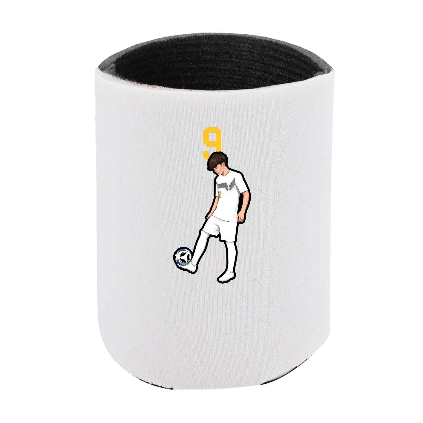 Can Holder — Number Top in White
