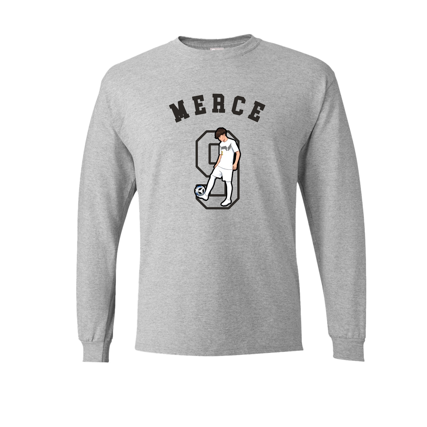 Long Sleeve Tee — Shirsey Arch in Grey
