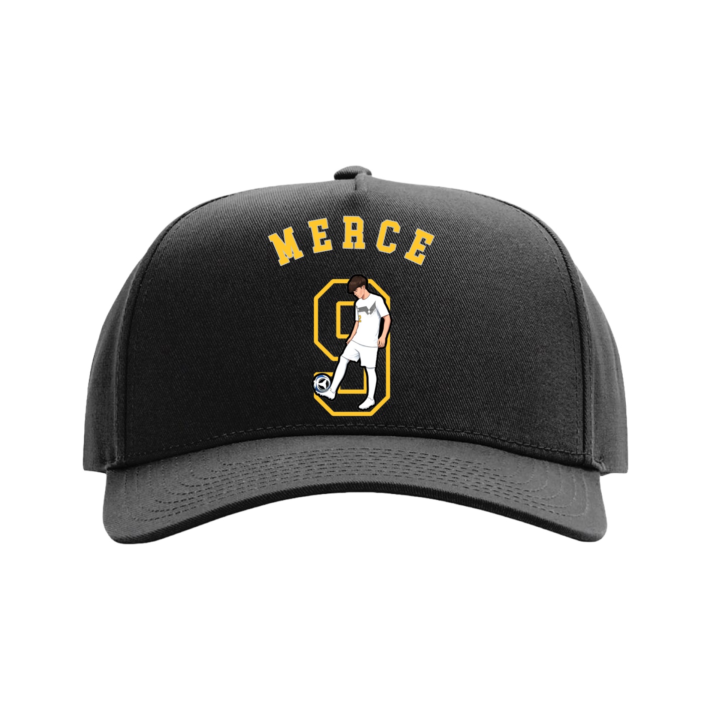 Full Fabric Five-Panel Champ Cap