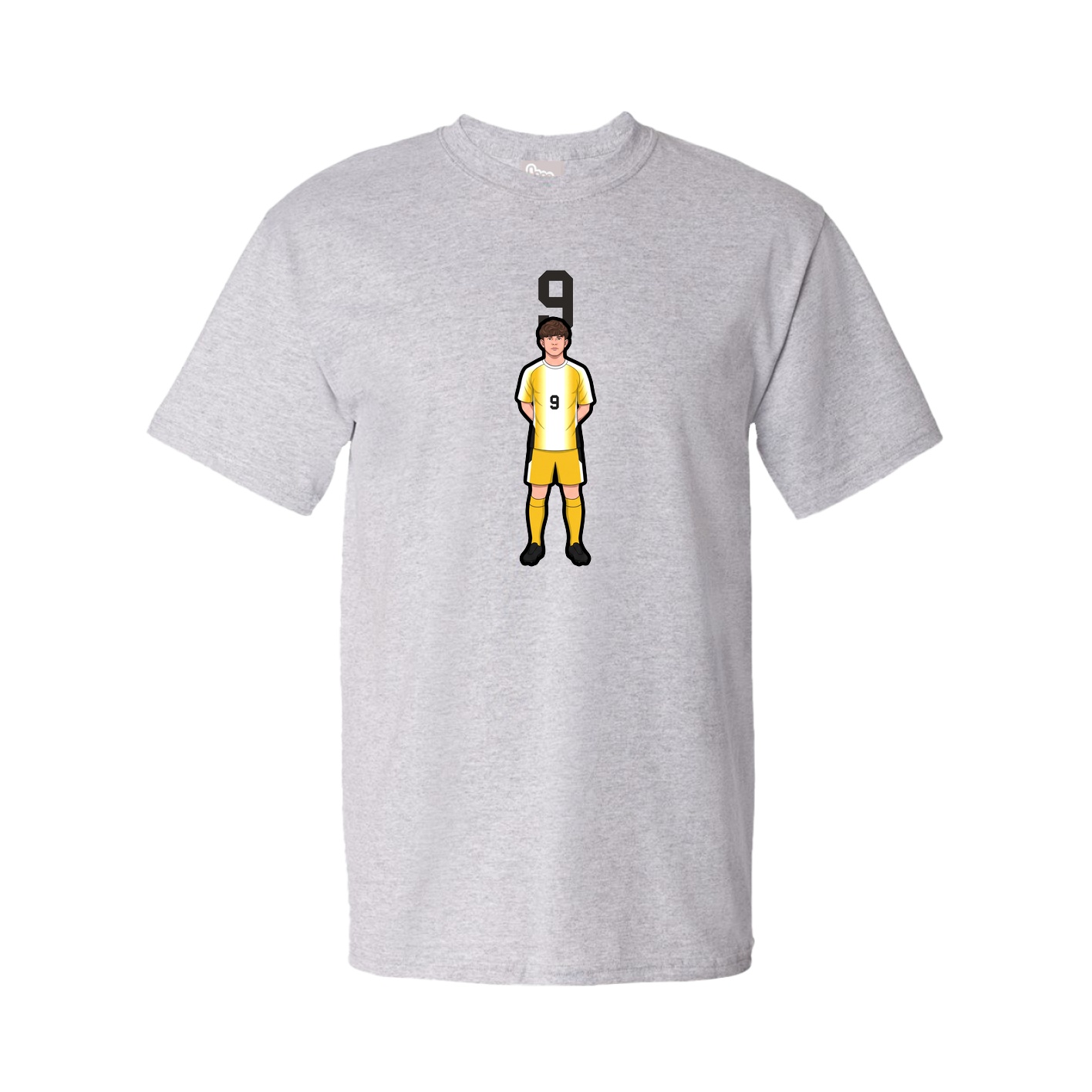 Tee — Number Top in Grey