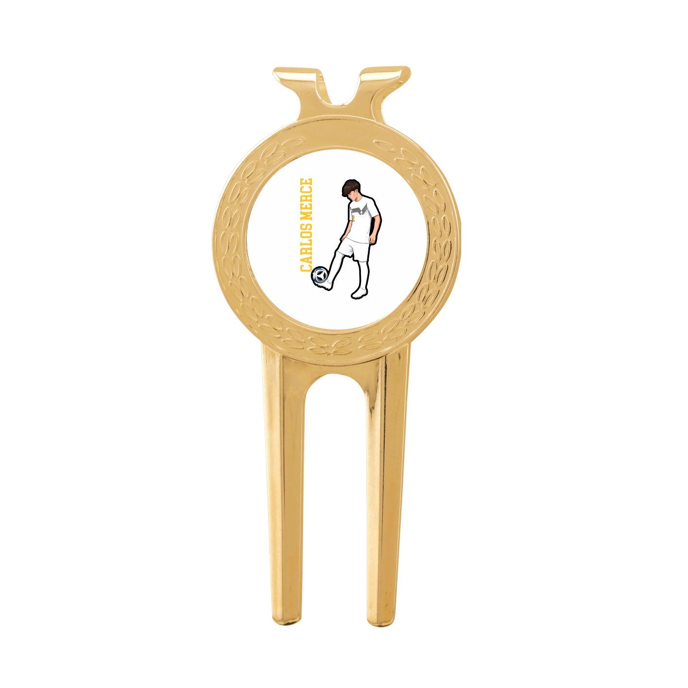 Divot Tool with Ball Marker — Name Vertical in Classic