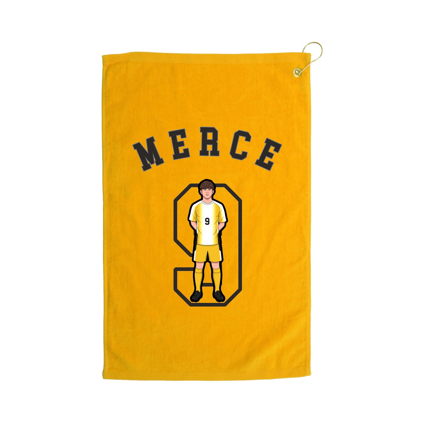 Golf Towel — Shirsey Arch in Gold