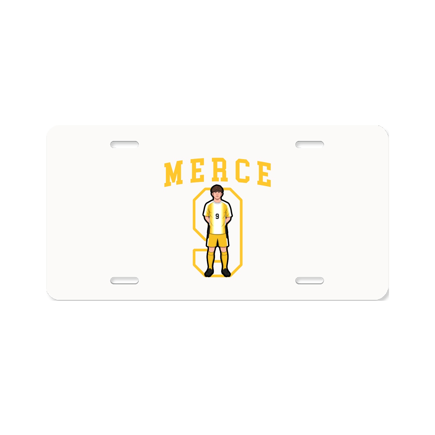 License Plate — Shirsey in Classic