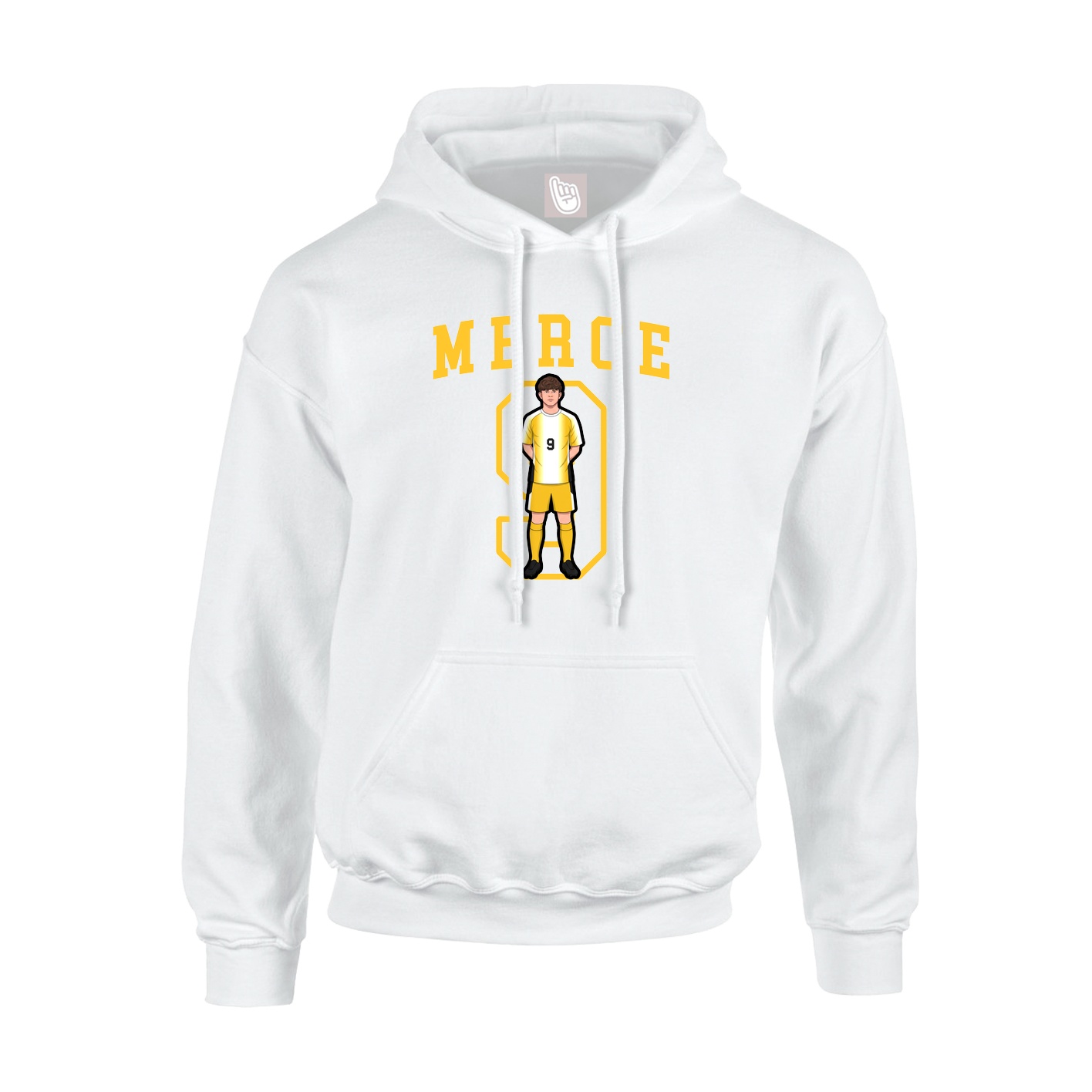 Hoodie — Shirsey in White