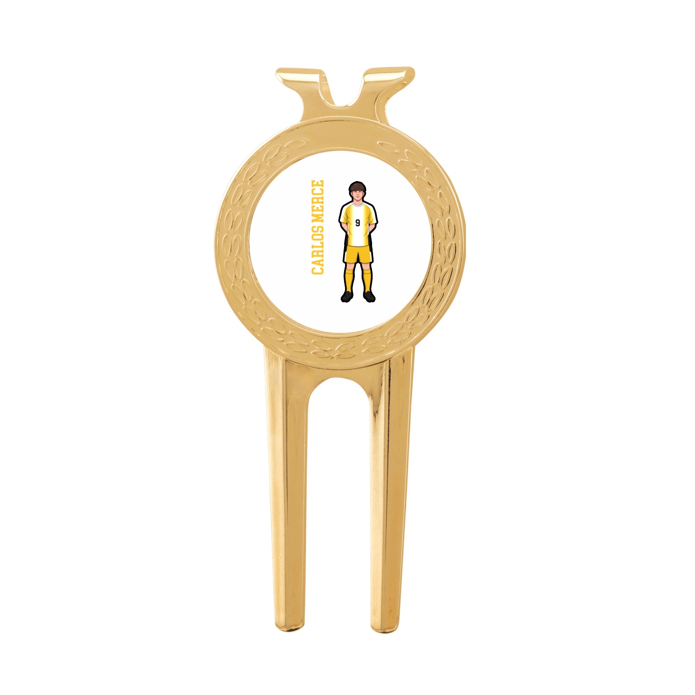 Divot Tool with Ball Marker — Name Vertical in Classic