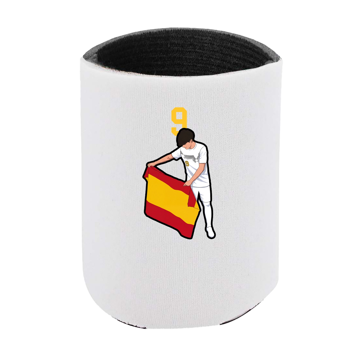 Can Holder — Number Top in White