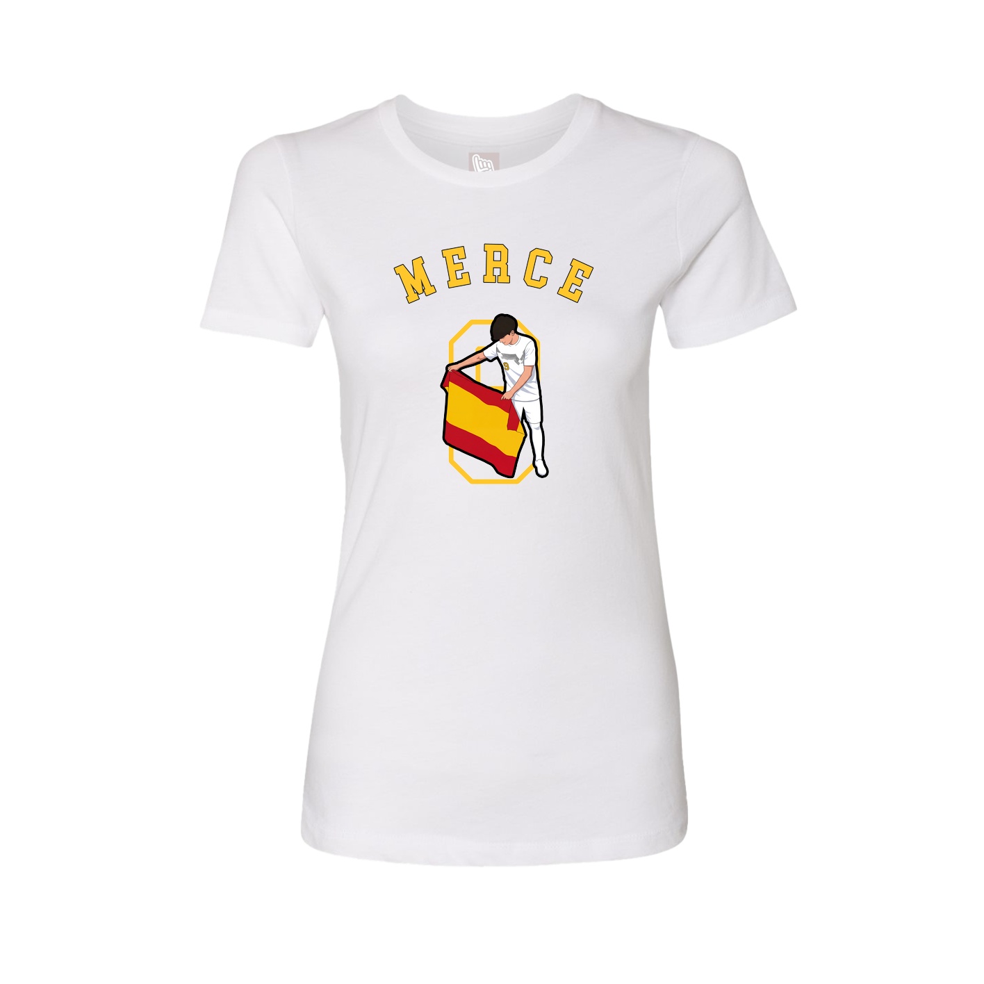 Womens Tee — Shirsey Arch in White