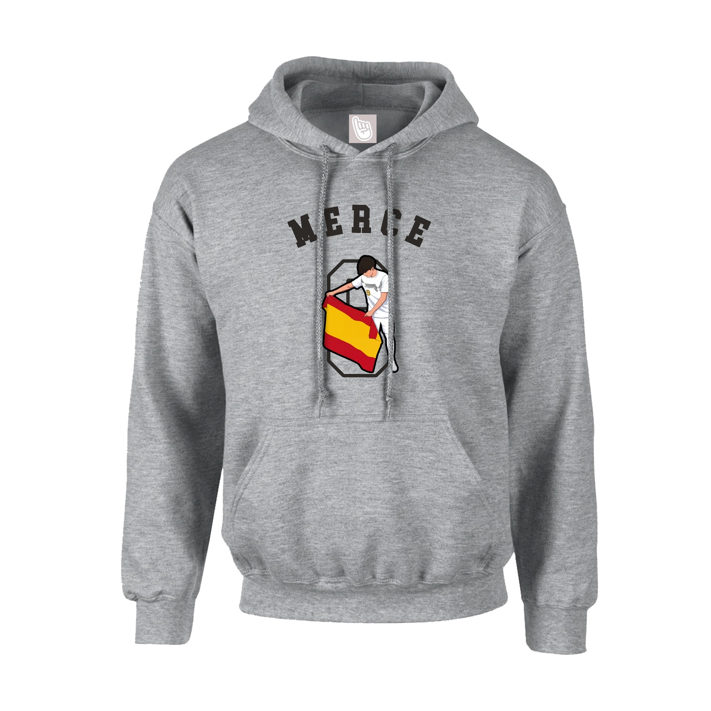Youth Hoodie — Shirsey Arch in Grey