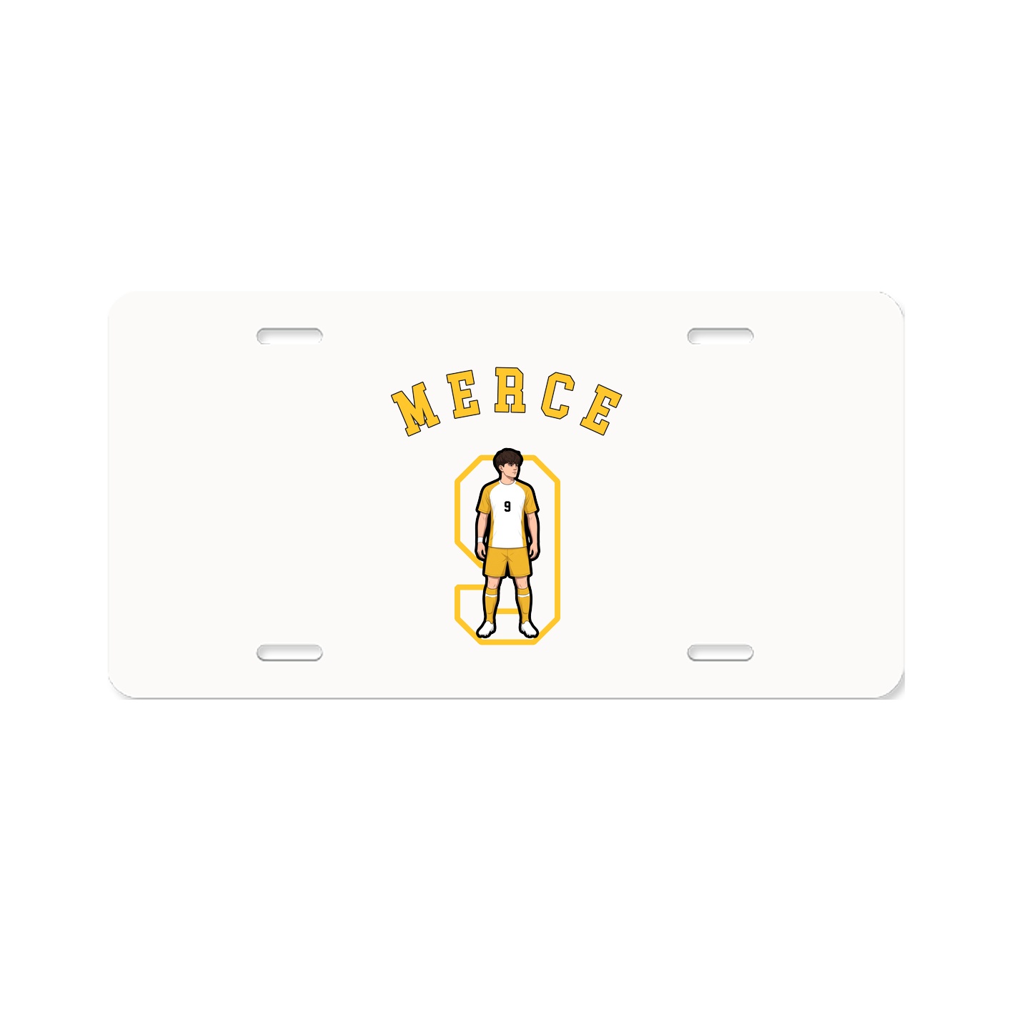 License Plate — Shirsey Arch in Classic