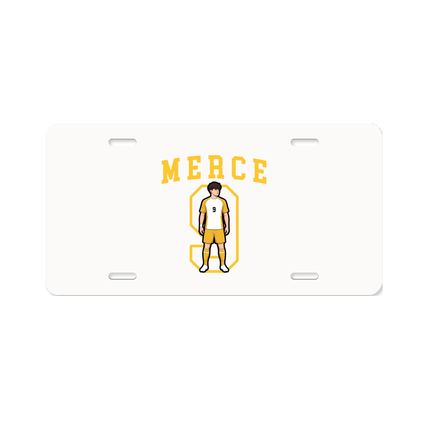 License Plate — Shirsey in Classic