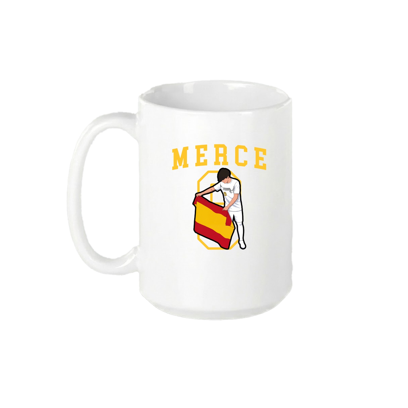 15oz Coffee Mug — Shirsey in White