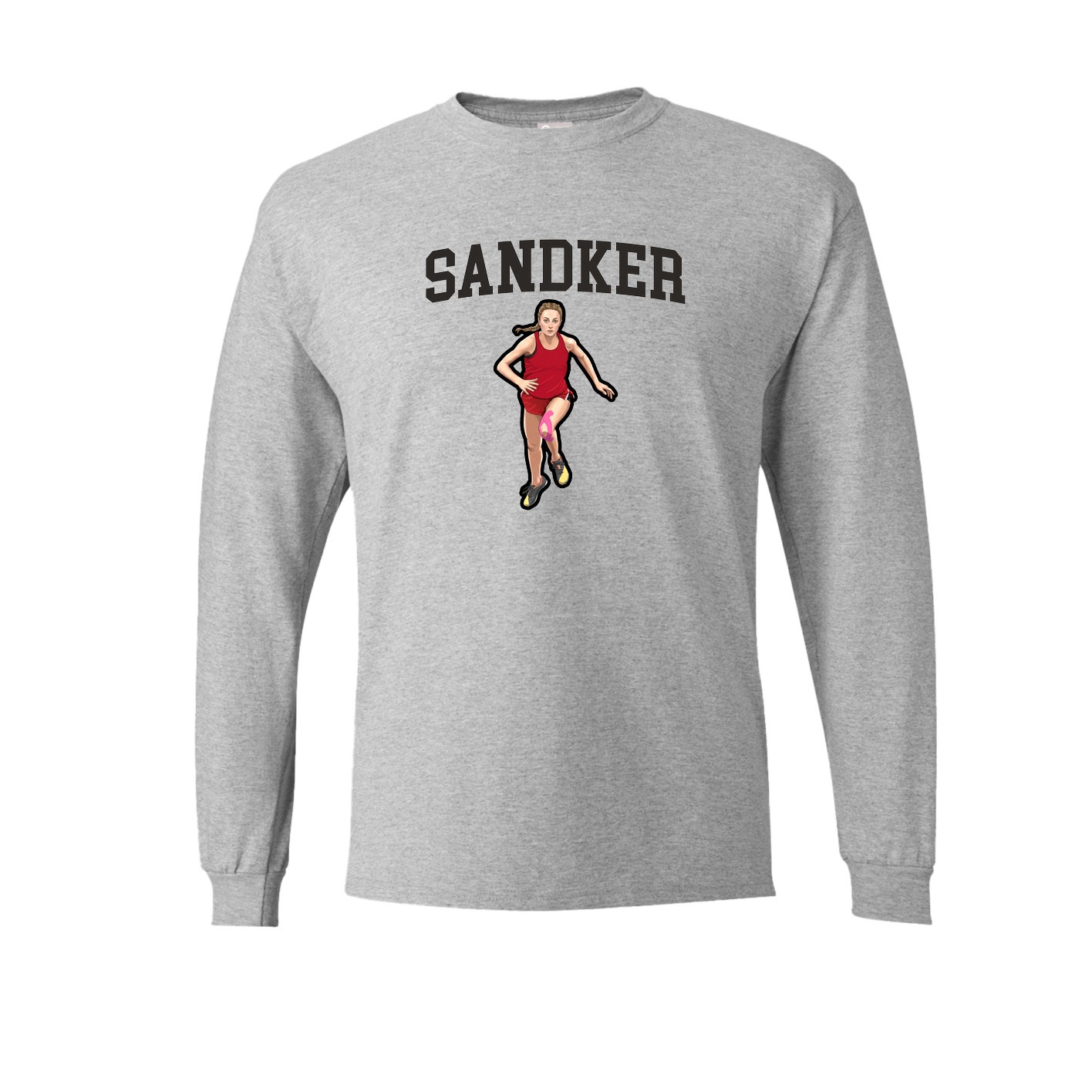 Long Sleeve Tee — Shirsey in Grey