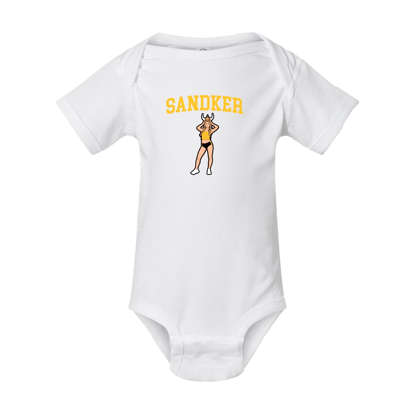 Baby Onesie — Shirsey in White
