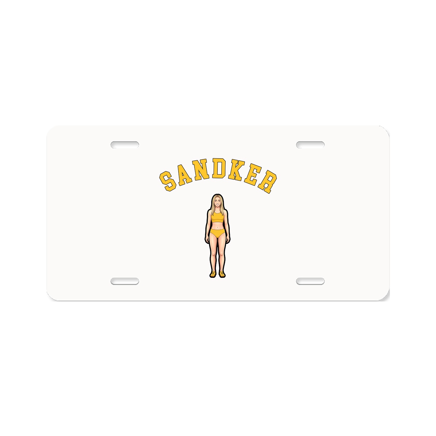 License Plate — Shirsey Arch in Classic