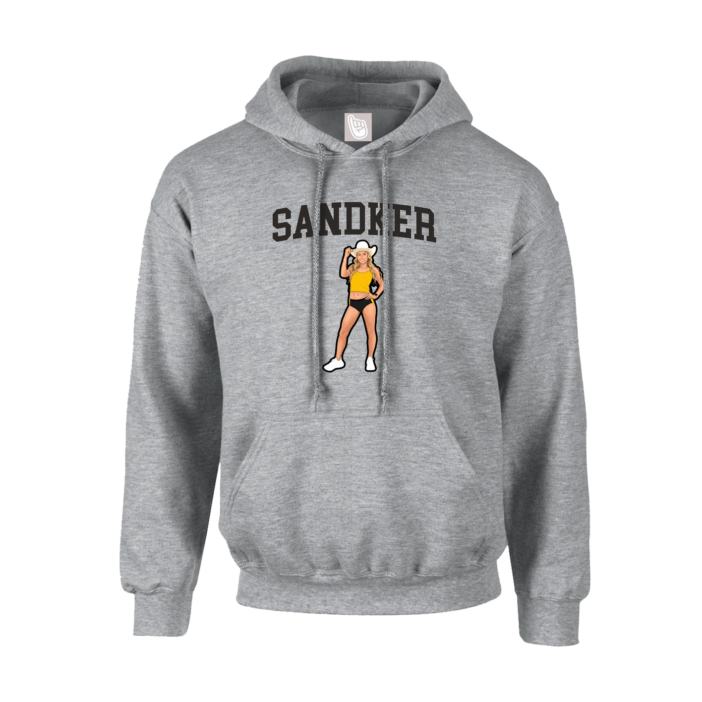 Youth Hoodie — Shirsey in Grey
