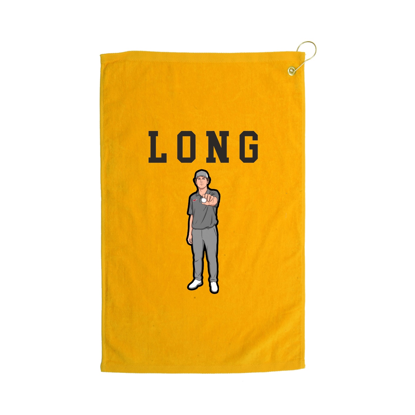 Golf Towel — Shirsey in Gold