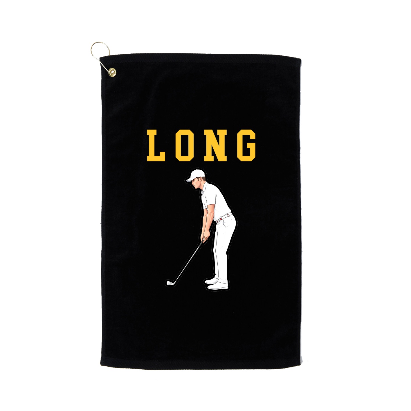 Golf Towel — Shirsey in Black