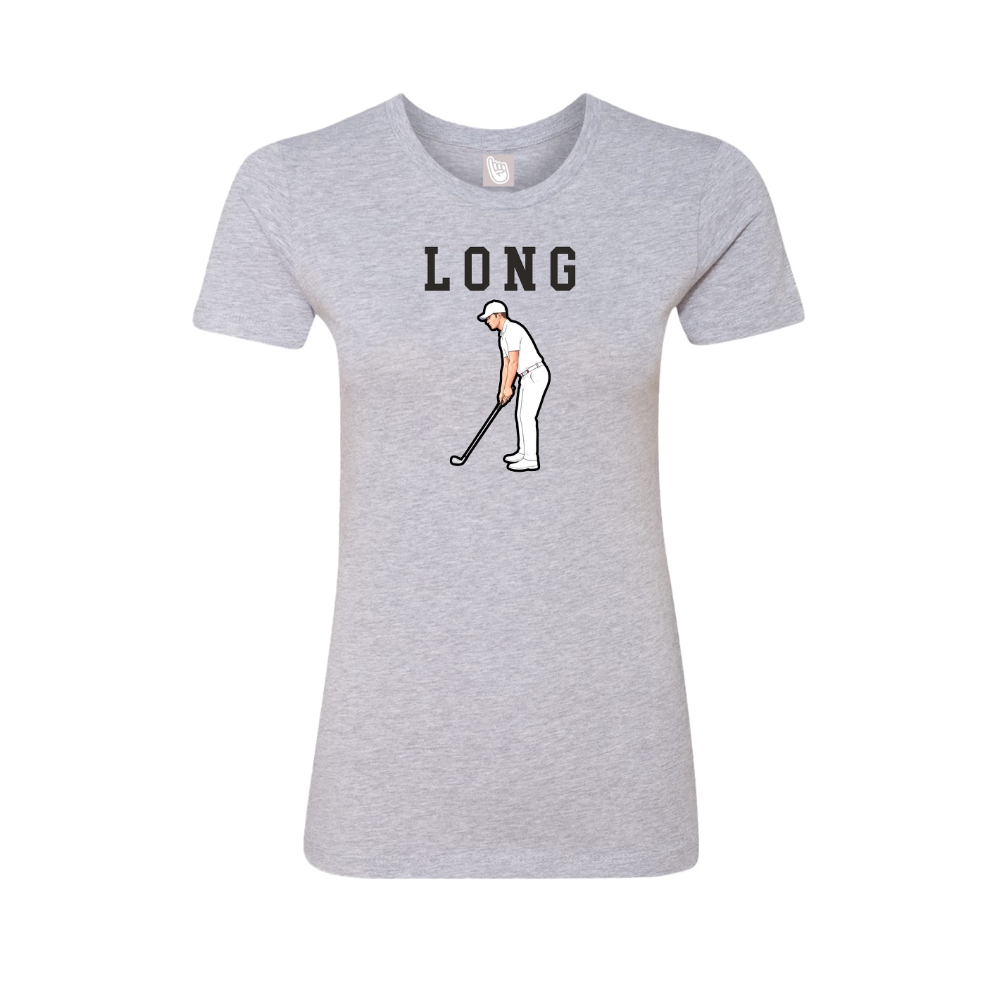 Fitted Women's Tee — Shirsey in Grey