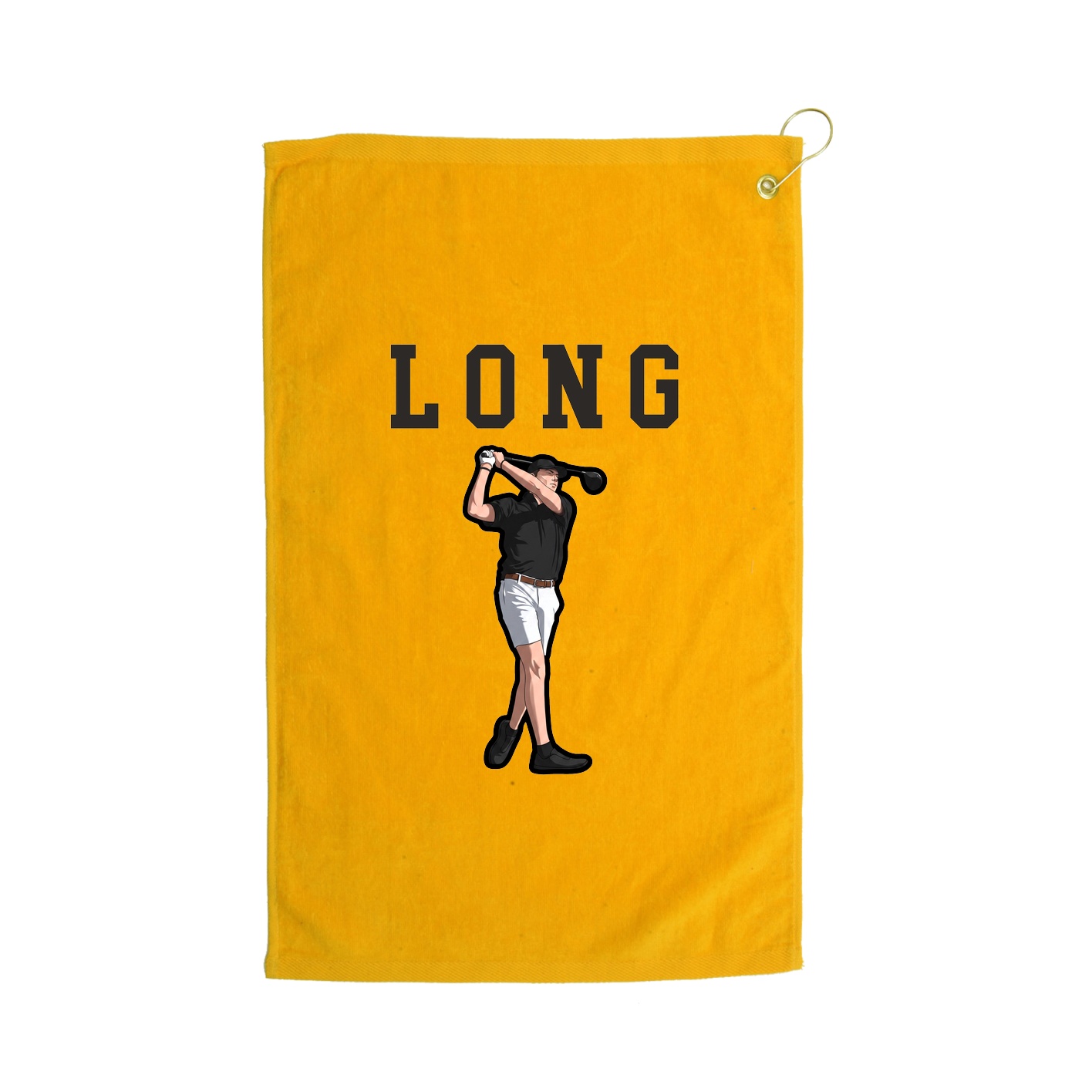Golf Towel — Shirsey in Gold