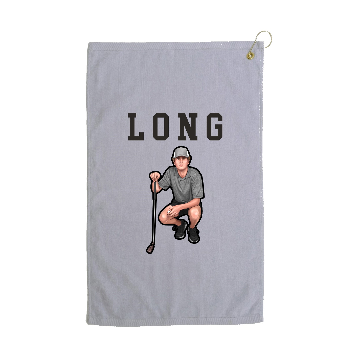 Golf Towel — Shirsey in Grey