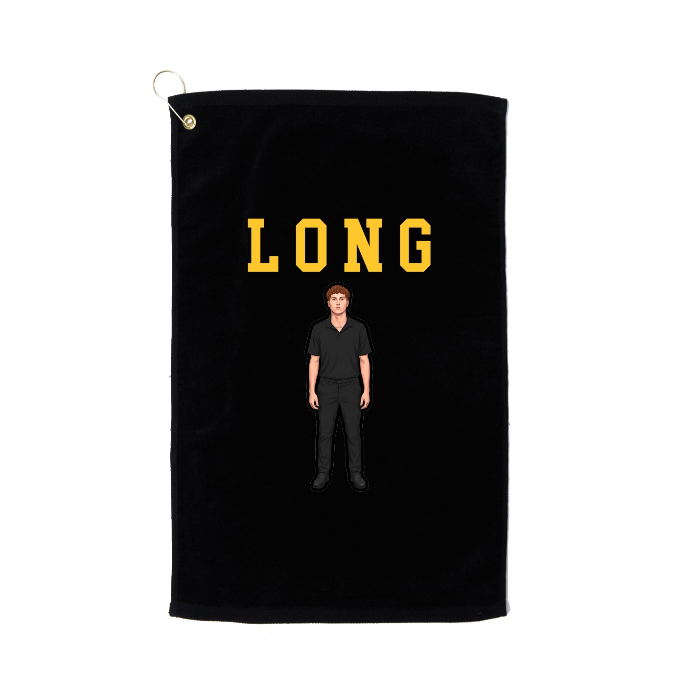 Golf Towel — Shirsey in Black
