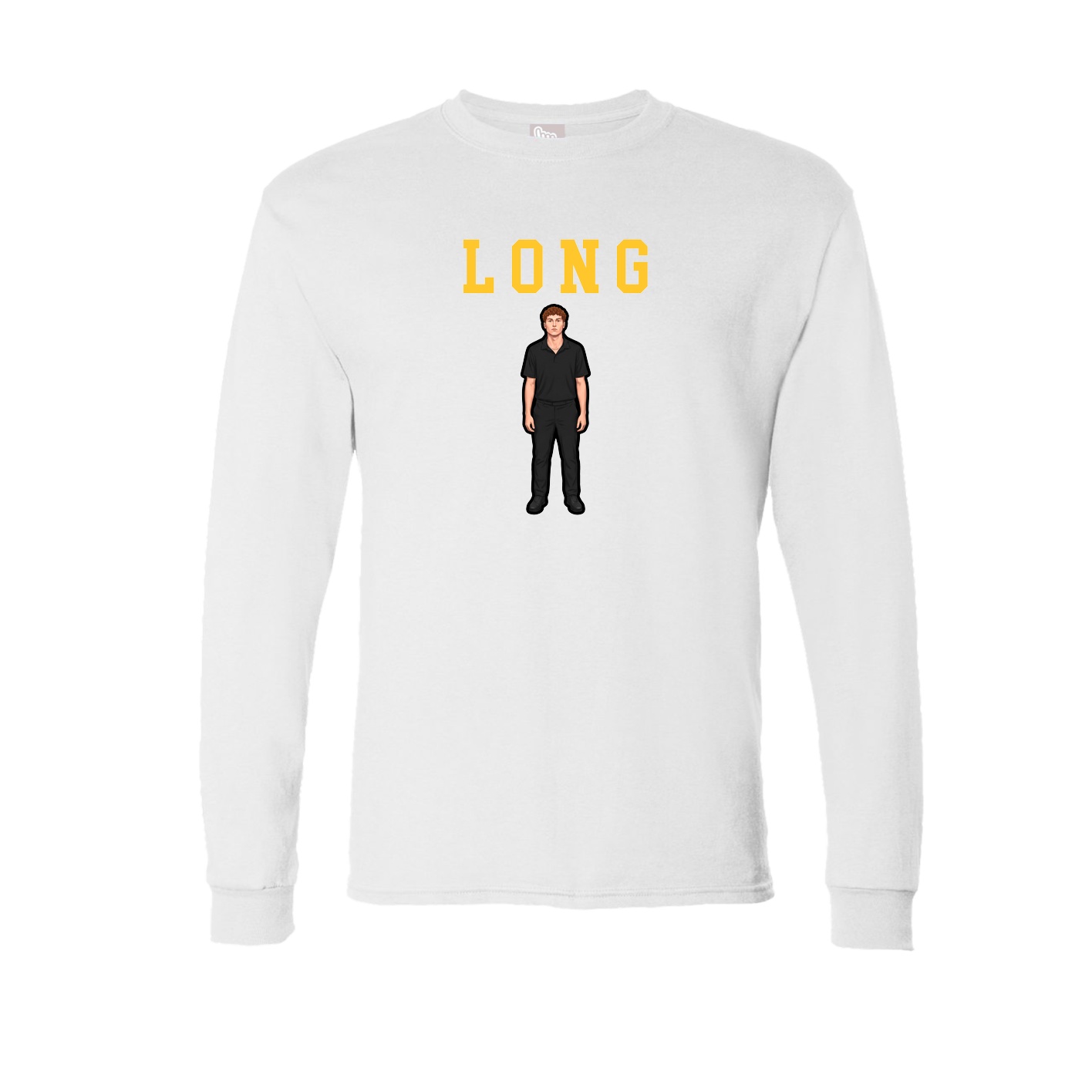Long Sleeve Tee — Shirsey in White