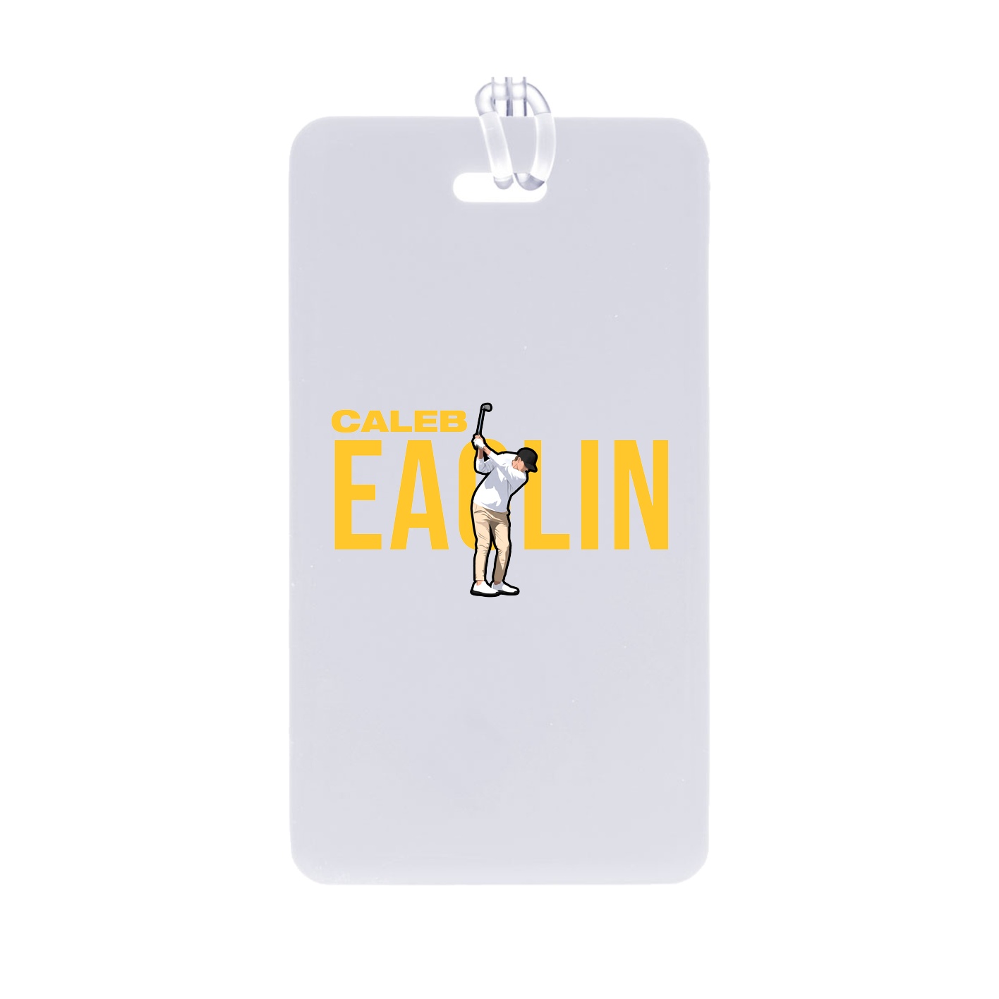 Bag Tag — Player Name in Classic