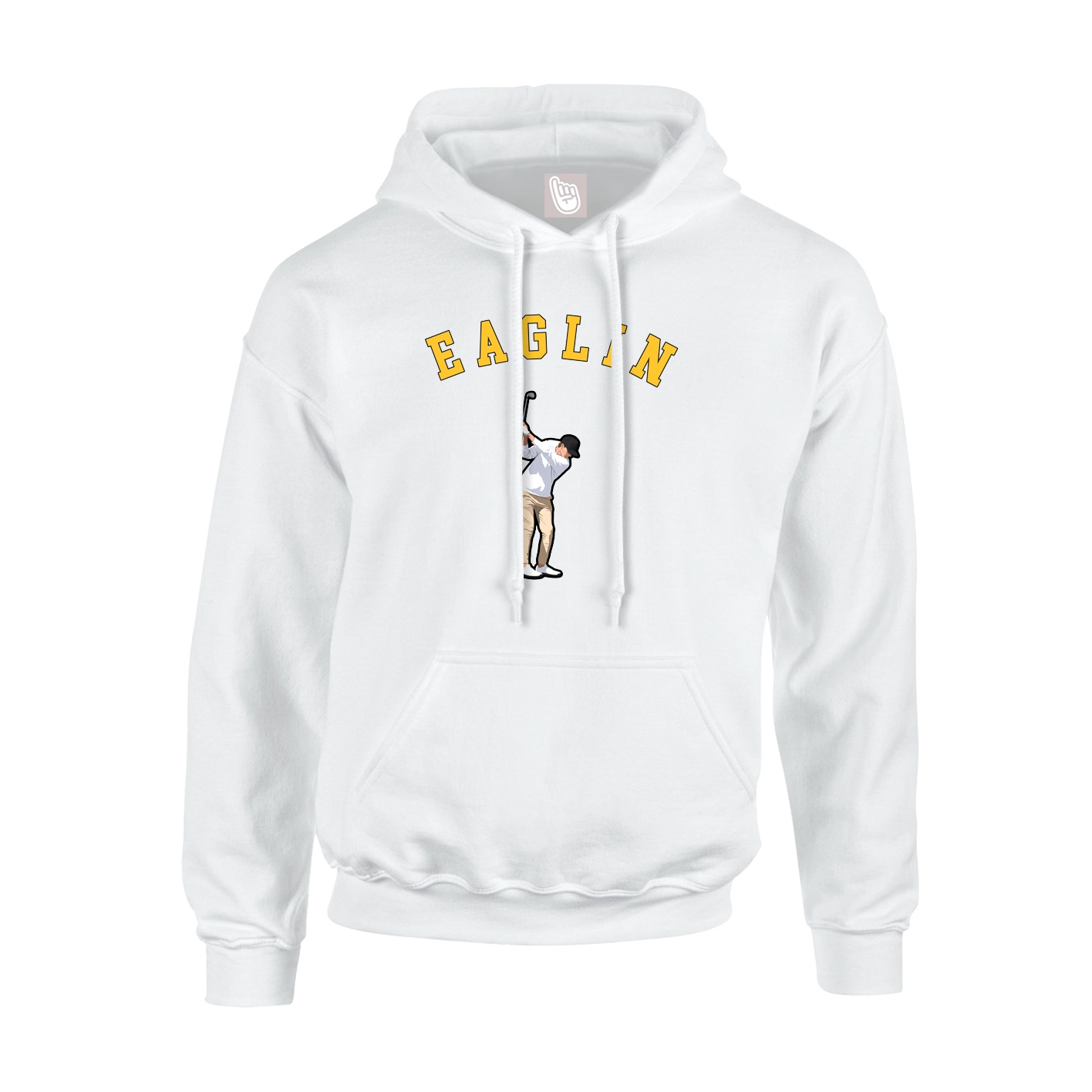 Hoodie — Shirsey Arch in White