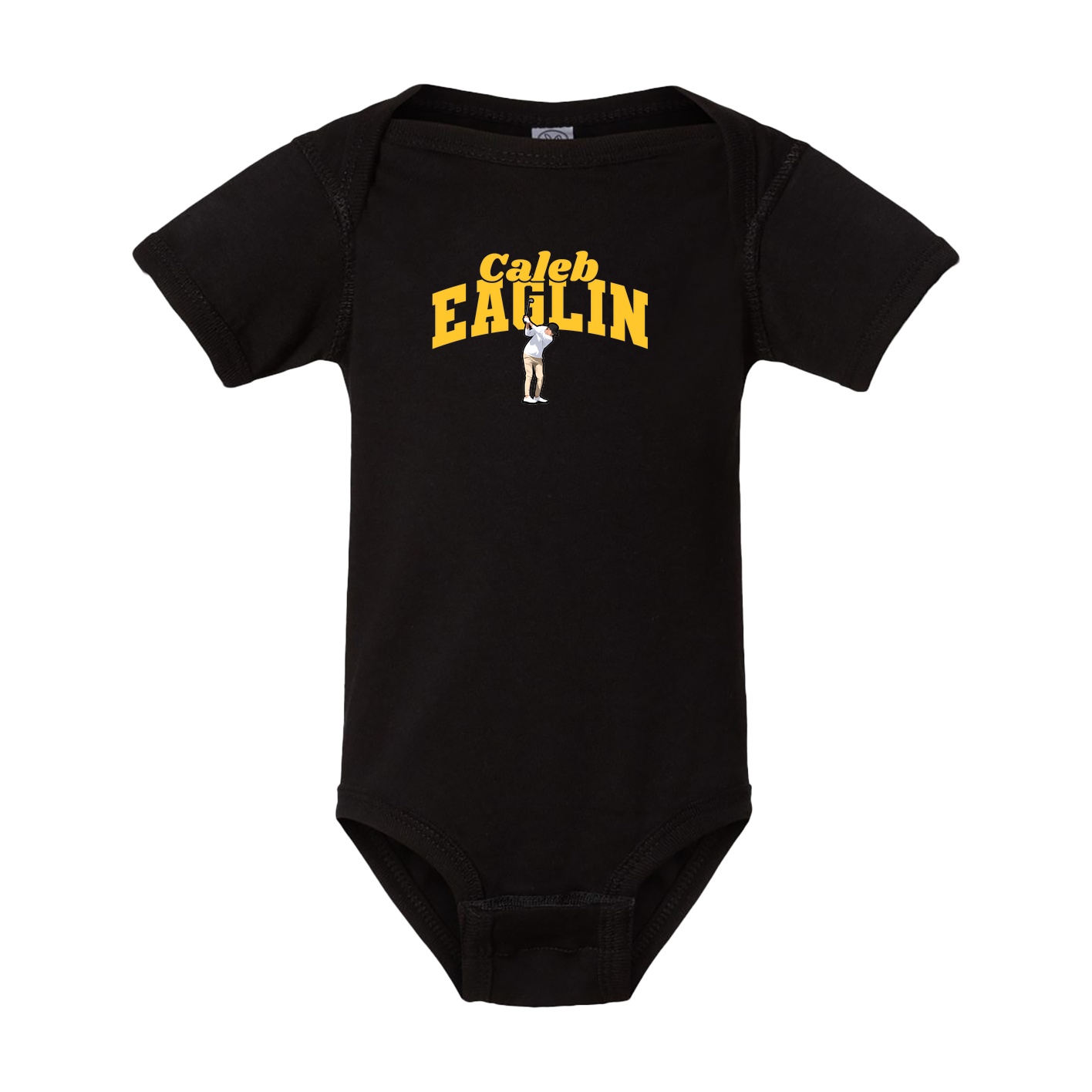 Baby Onesie — Signature Arch in Black