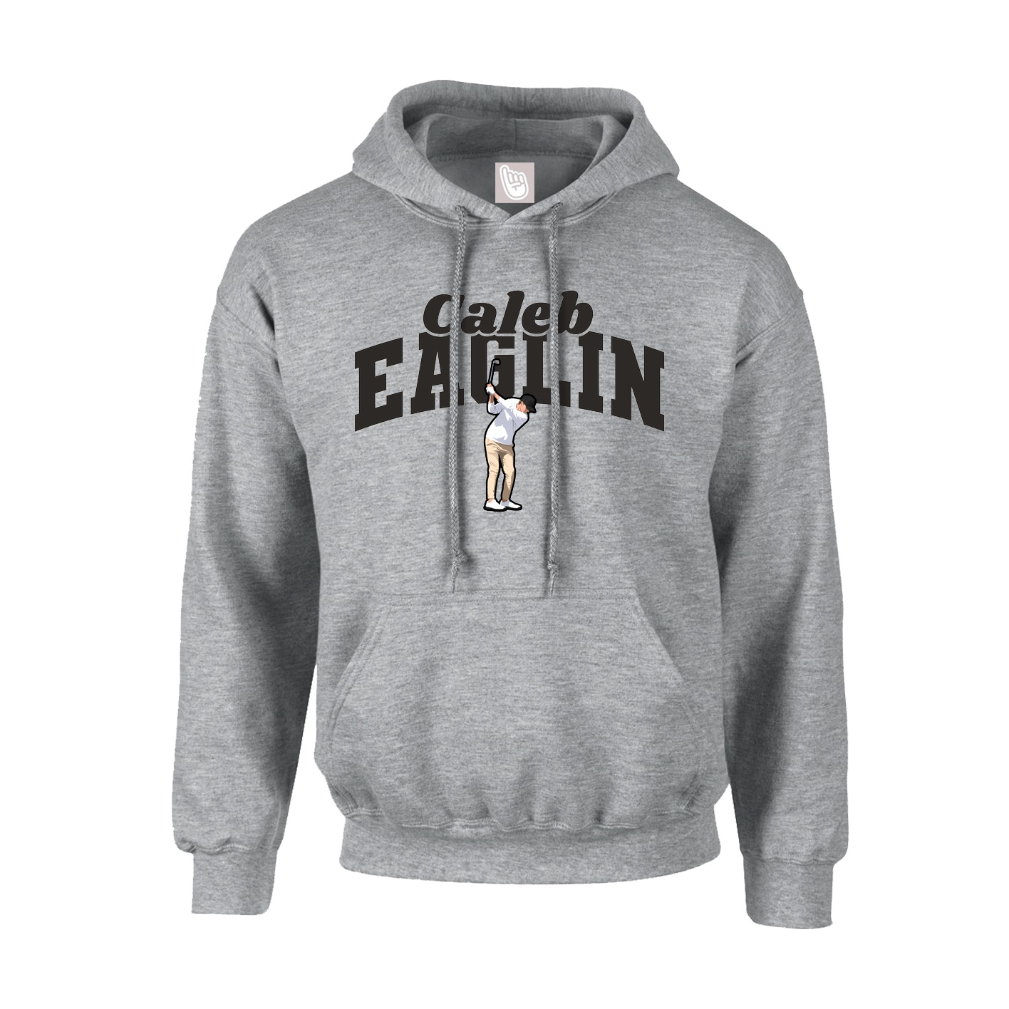 Hoodie — Signature Arch in Grey