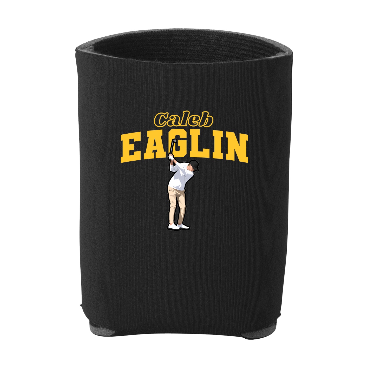 Can Holder — Name Arch in Black