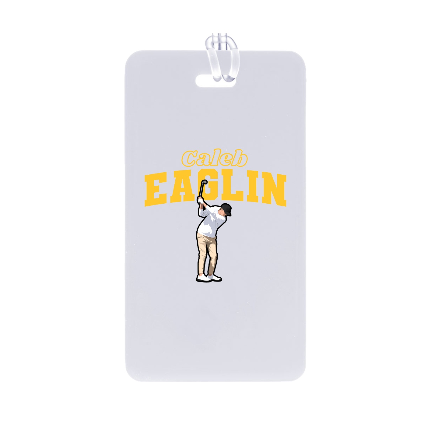 Bag Tag — Name Arch in Classic