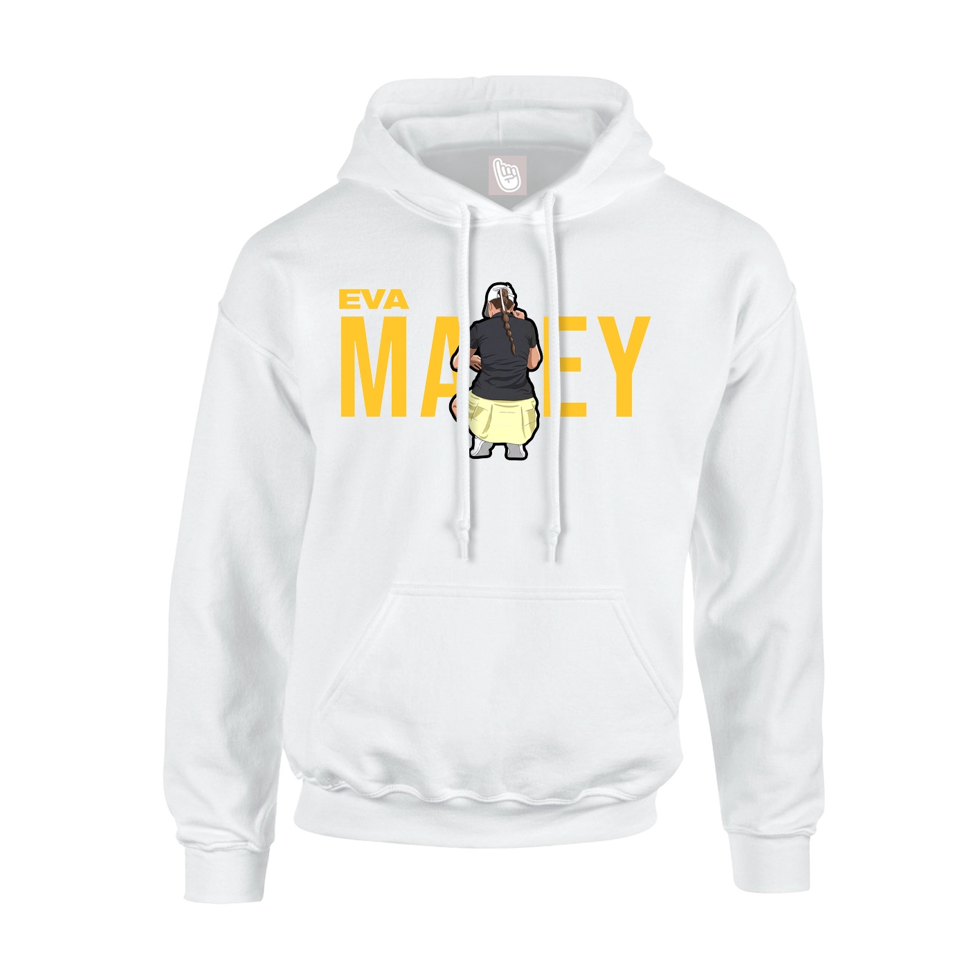 Hoodie — Player Name in White