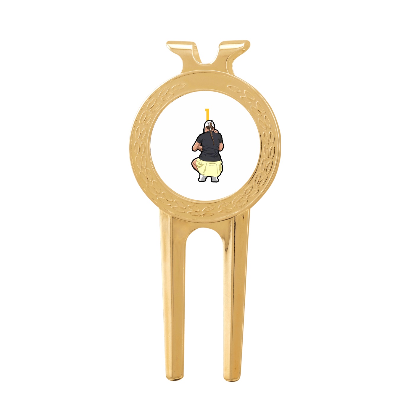 Divot Tool with Ball Marker — Number Top in Classic