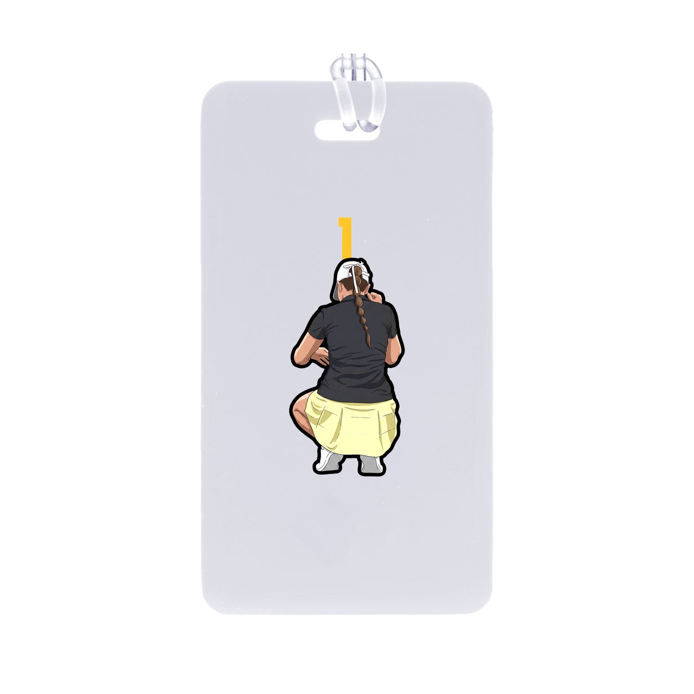 Bag Tag — Number Top in Classic