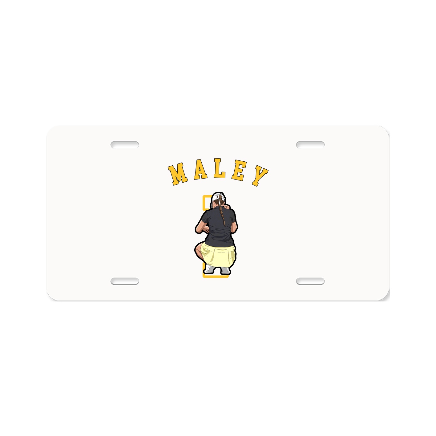 License Plate — Shirsey Arch in Classic