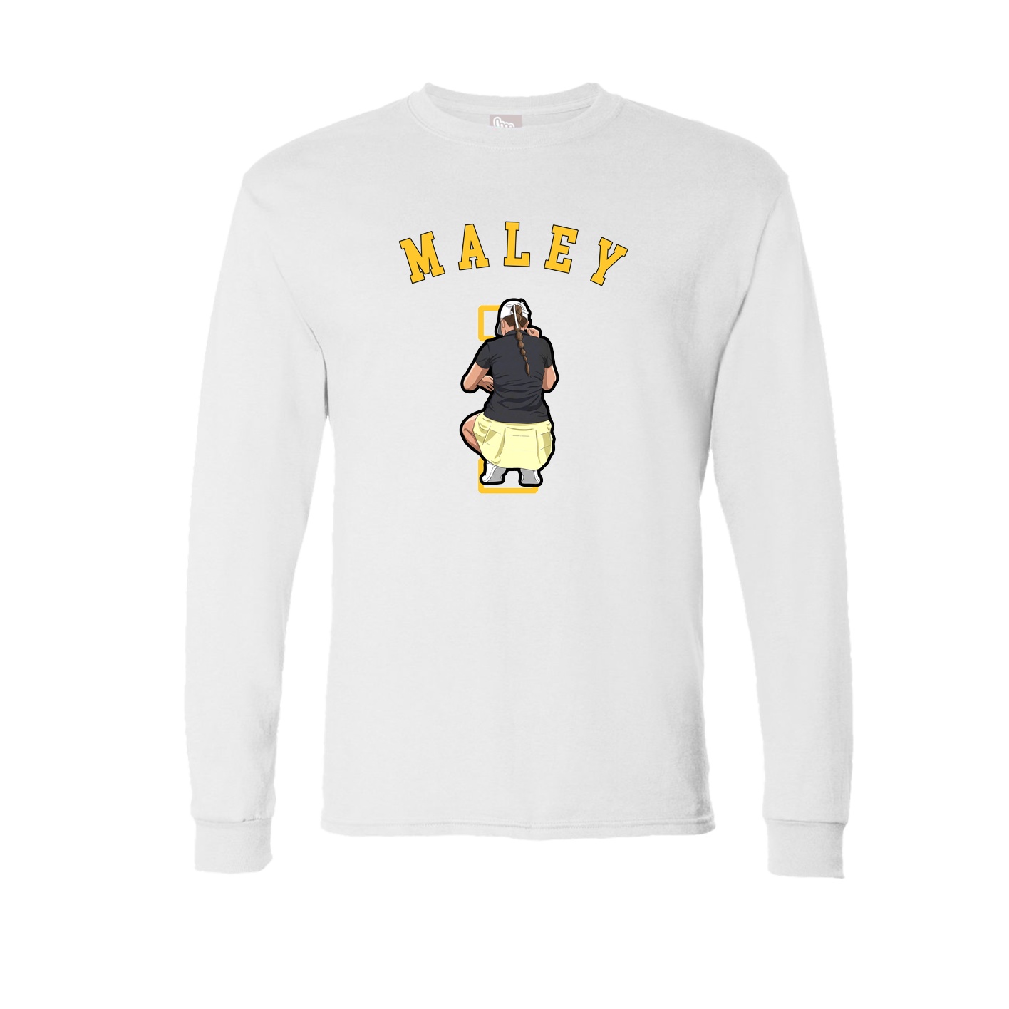 Long Sleeve Tee — Shirsey Arch in White