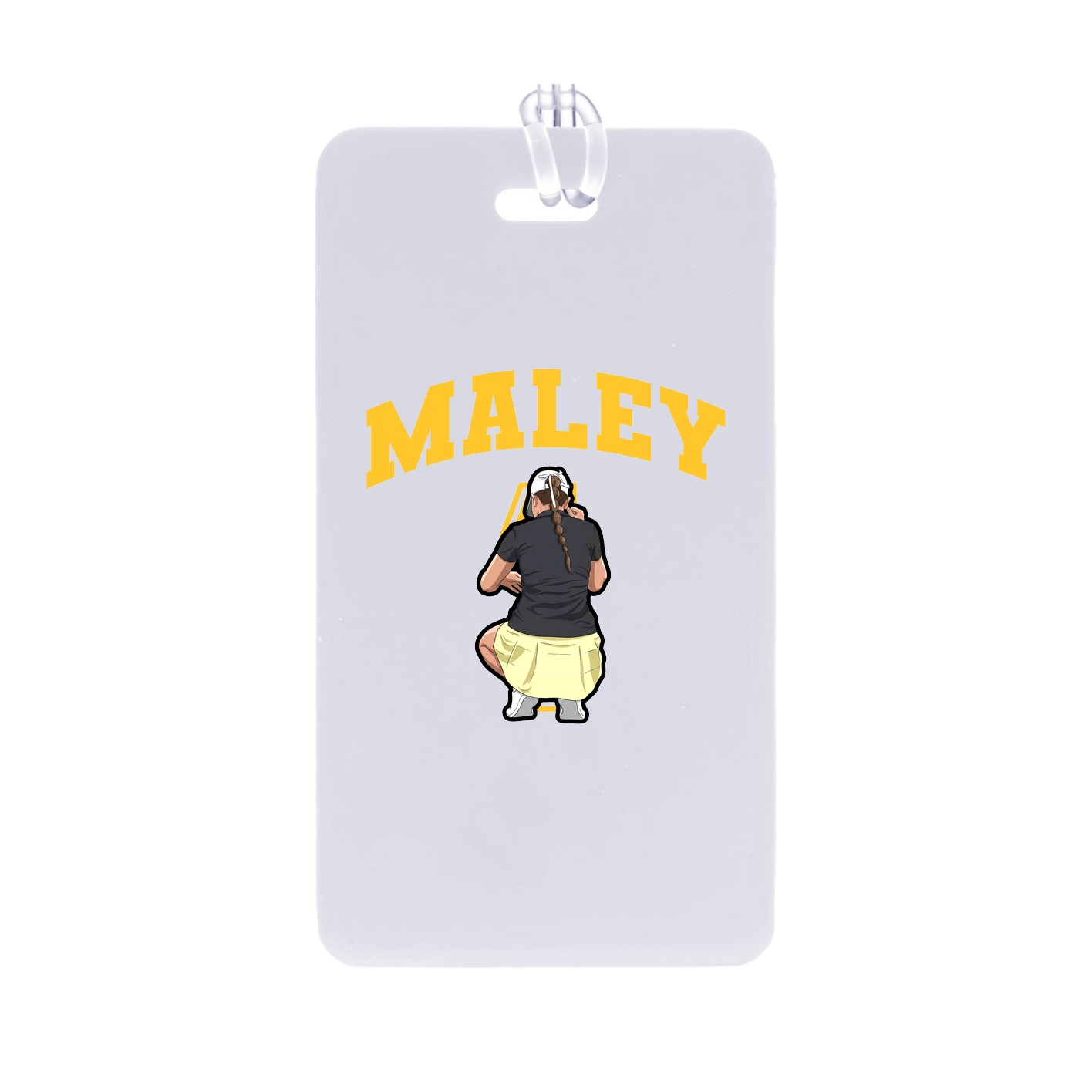 Bag Tag — Number in Classic