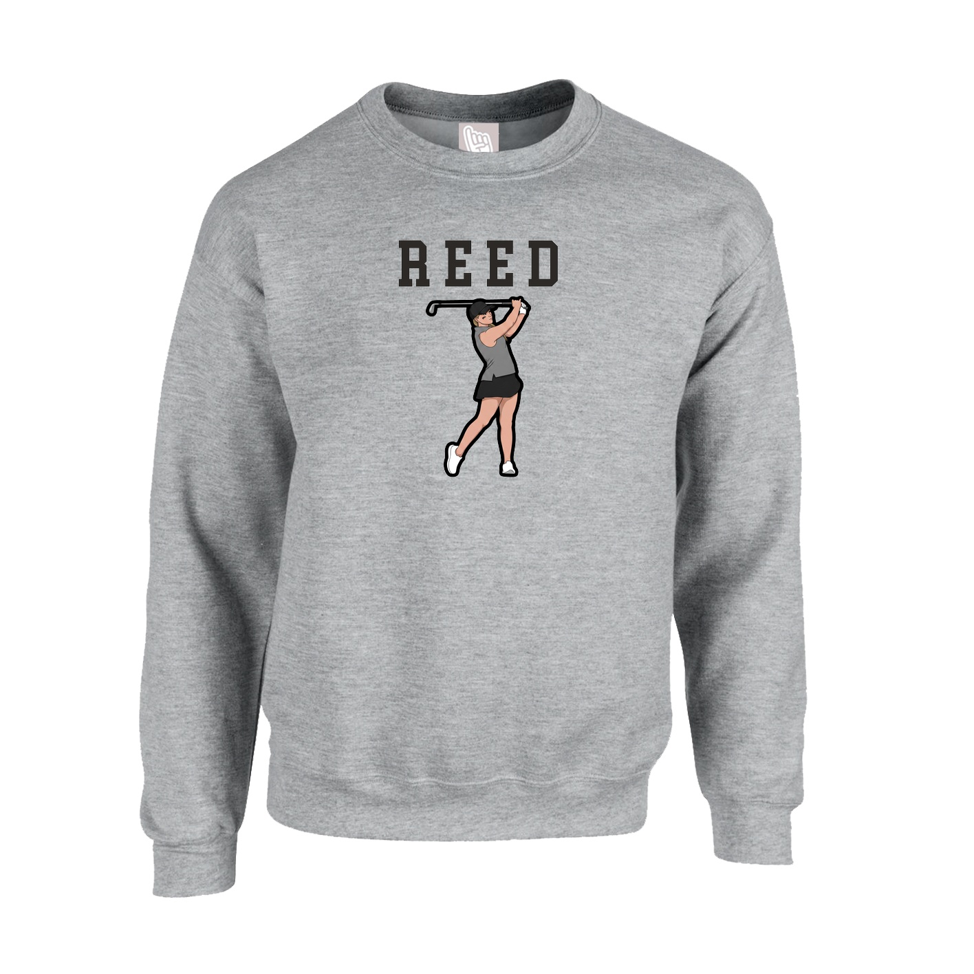 Fleece Crew — Shirsey in Grey