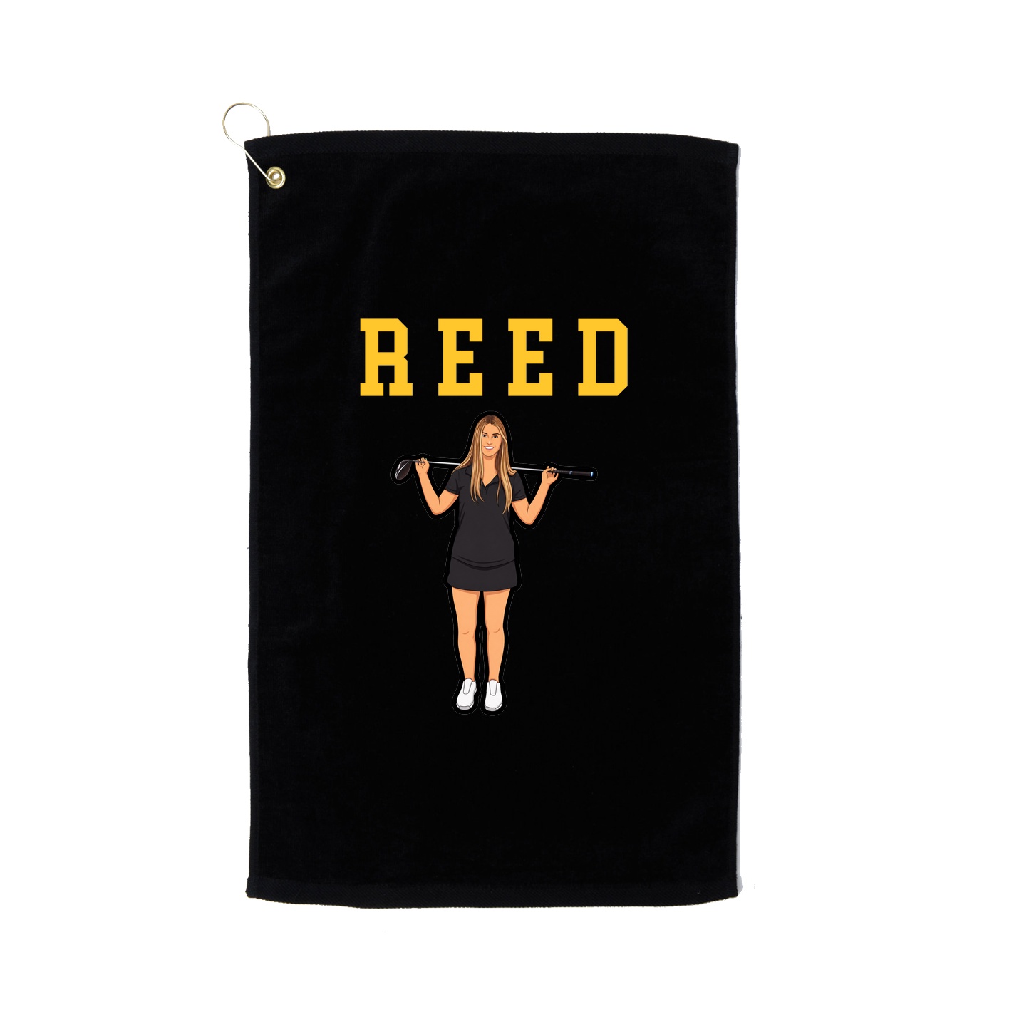 Golf Towel — Shirsey in Black