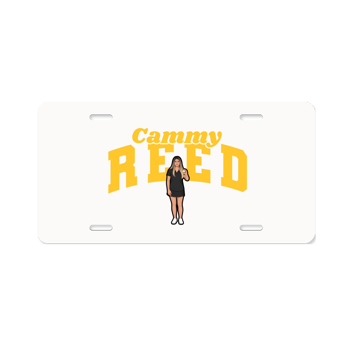 License Plate — Signature Arch in Classic