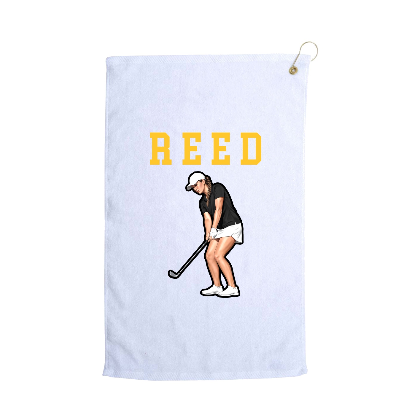 Golf Towel — Shirsey in White