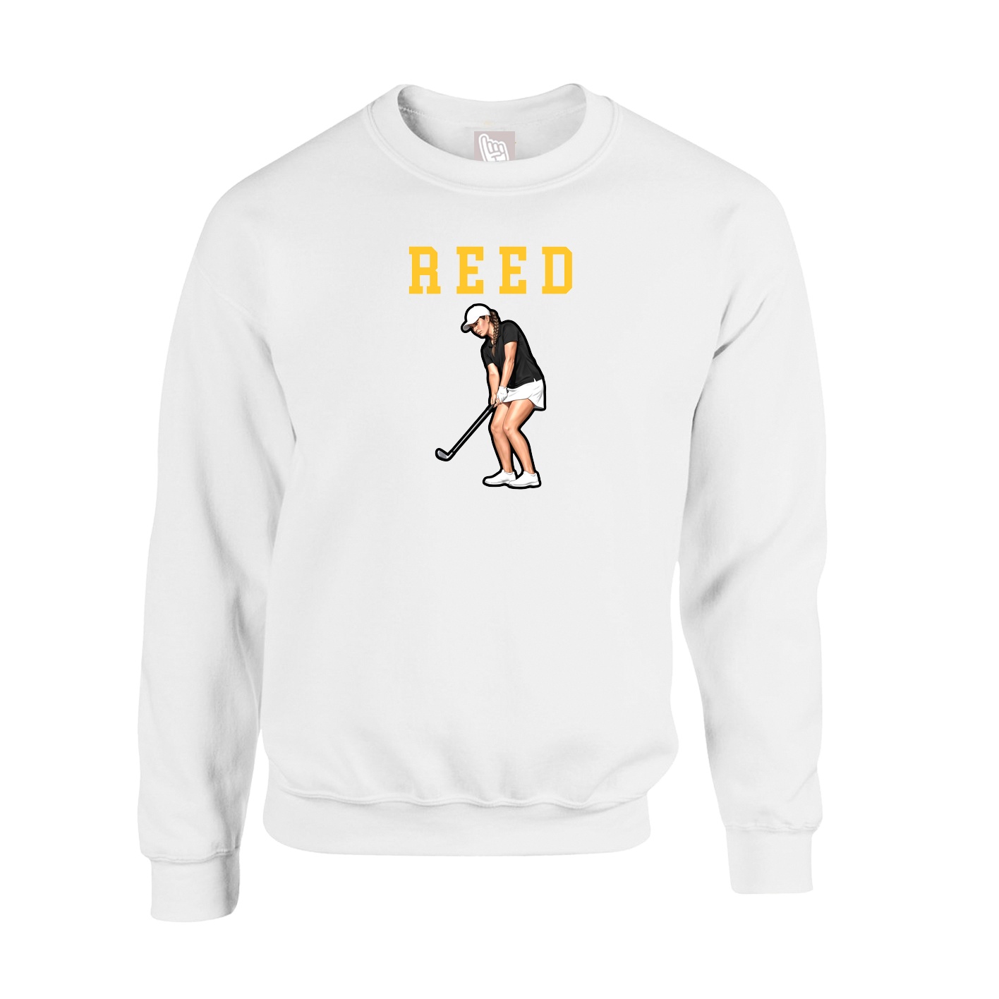 Fleece Crew — Shirsey in White