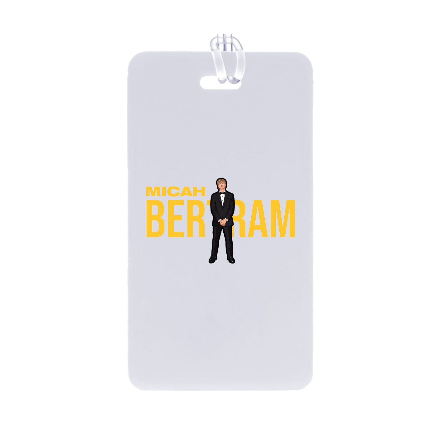 Bag Tag — Player Name in Classic